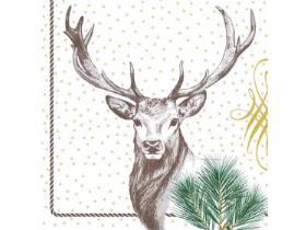 SERVIETTEN AIRLAID  40 x 40 cm, "Gustav"