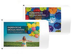 BEDRUCKTE VERSANDTASCHEN AROFOL  mit Sujet bedruckt, auf Anfrage