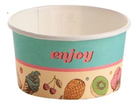 EISBECHER GROOVY  90 cc (ø 73 mm, H:40 mm), türkis (enjoy)