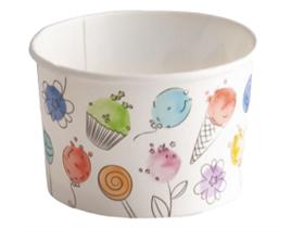 EISBECHER BALLONS  120 cc (ø 73 mm, H: 47 mm), Standarddruc