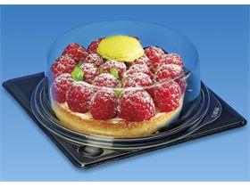 KUCHENVERPACKUNG GUILLIN  120 x 120 mm, rund, PS/OPS