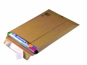 VERSANDTASCHEN COLOMPAC  braun, I 150 x 250 mm, A 167 x 268 mm