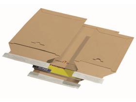 VERSANDTASCHEN COLOMPAC  braun, I 270x185x50 mm, A 288x200mm