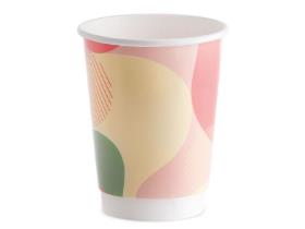 KAFFEEBECHER DOPPELWANDIG  3 dl , mit Standarddruck "Fluffy"