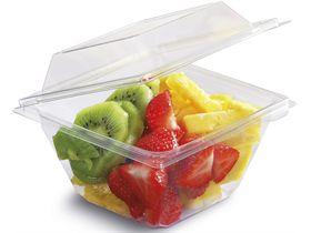 SALATSCHALE GUILLIN  750 ml, eckig, APET, transparent