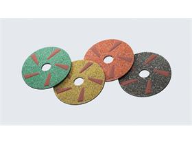 REINIGUNGSPAD FLOORZILLA  13", gr&uuml;n/gelb/rot Starter Kit hybrid