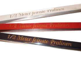 HALBMETERSTANGE  18-er, weiss glänzend, aufgerichtet