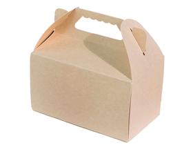 TRAGEKARTON  17 x 10 x 9.7 cm, braun, unbedruckt