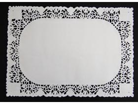 TORTENSPITZEN RECHTECKIG FETTDICHT  25 x 35 cm rechteckig, hochweiss, fettd.