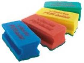 SCHWAEMME 3M  Reinigungsschw., violett/blau,70 x 130mm