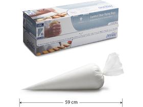 DRESSIERSAECKE COMFORT CLEAR  59 x 28 cm, transparent, rutschfest