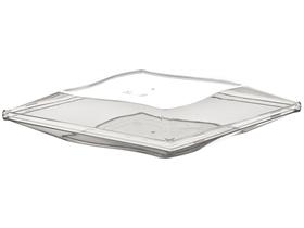 DECKEL VANITY TRANSPARENT  160x160x24 mm (pass. zu P1616(H6)T +/S)