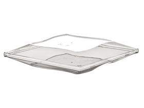 DECKEL VANITY TRANSPARENT  205 x 205 x 24 mm (pass. zu P2020T + /S)