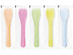 GLACELOEFFEL  L&auml;nge 95 mm, Kunststoff, farbig, einzeln