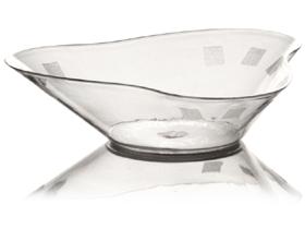 SCHALE TRILOGY TRANSPARENT  60 x 63 x 16 mm, 1-teilig, Kunststoff