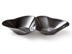 SCHALE TRILOGY SCHWARZ  61 x 110 x 16 mm, 2-teilig, Kunststoff