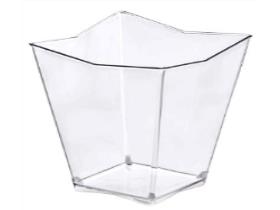 SCHALE DIAMANTE TRANSPARENT  120 ml, 63 x 63 x 65 mm, Kunststoff