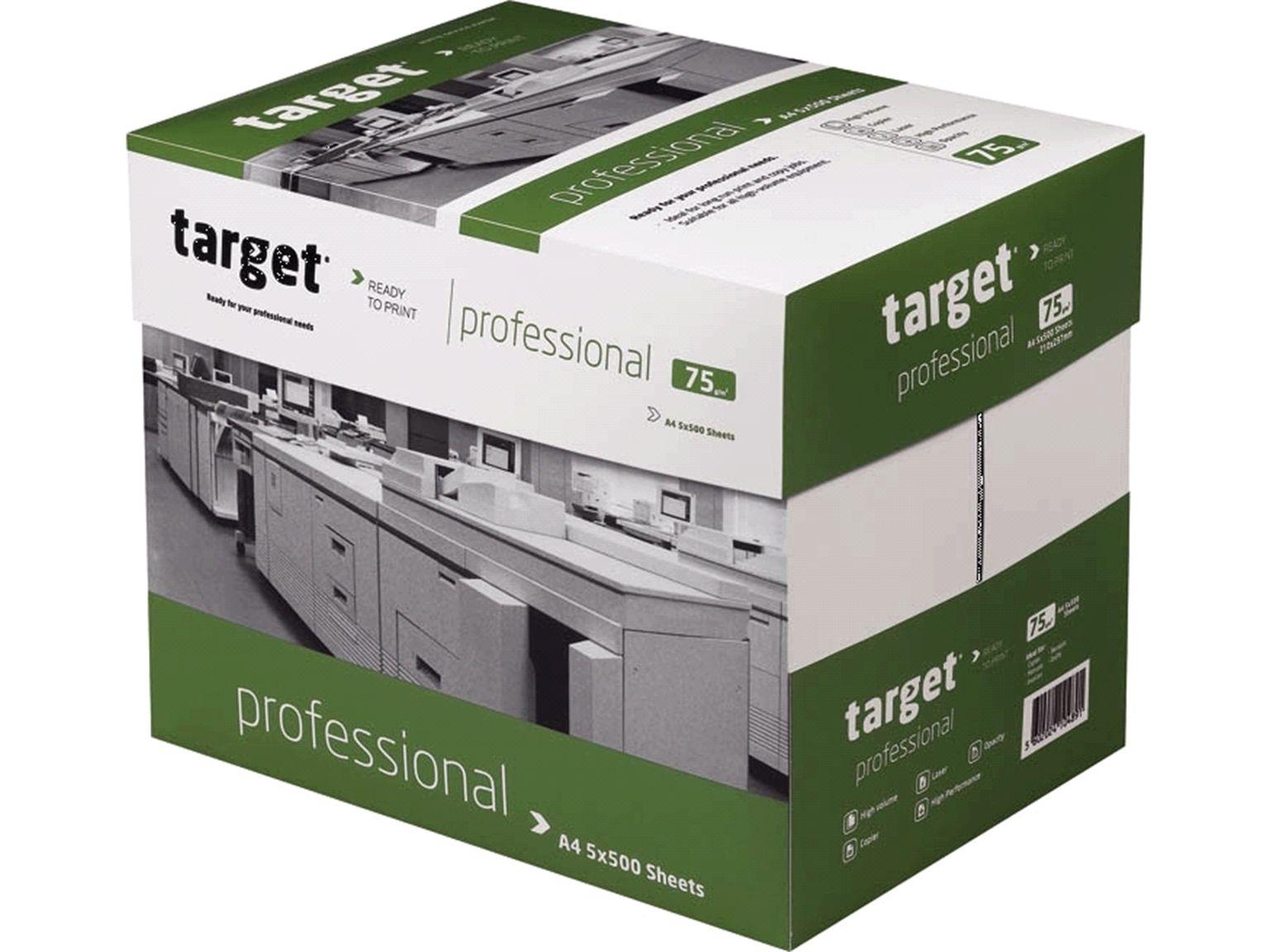 KOPIERPAPIER A4  Target Professional, A4, 75 gm2, hochw.