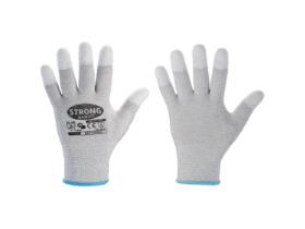 HANDSCHUHE ESD FINGERKUPPENBESCHICHTUNG  Gr&ouml;sse XL, ESD, Fingerkuppenbeschichtung
