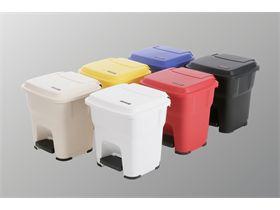 VILEDA ABFALLEIMER  Hera - 35L Pedalbeh&auml;lter, beige, 39x39x4