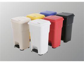 VILEDA ABFALLEIMER  Hera - 60L Pedalbeh&auml;lter, rot, 39x39x69