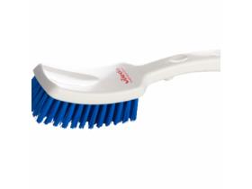 VILEDA BESEN UND B&Uuml;RSTEN  Stielb&uuml;rste mit kurzem Griff blau, 30 cm