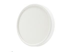 DECKEL ZU EISBECHER KARTON  aus weissem Kraftpapier, rund