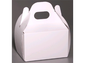 Torten-/Patisserieschachtel mit Henkel