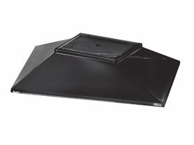 DECKEL GLAMOUR SCHWARZ  119 x 119 x 21 mm (passend zu A259/2S)