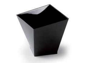 SCHALE CHARME SCHWARZ  180 ml, 72 x 72 x 76 mm, Kunststoff