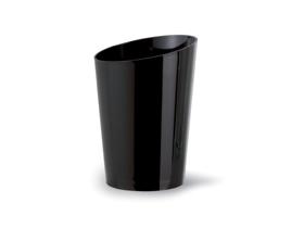 BECHER BIJOUX SCHWARZ  60 ml, &oslash; 45 mm H&ouml;he 53 mm, Kunststoff