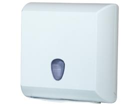 FALTHANDTUCHSPENDER V-FOLD  f&uuml;r C- u. V-Falz, 290x136x300 mm, weiss