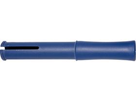 ABROLLER ZU BUENDELSTRETCHFOLIE  Farbe blau, Kunststoff, f&uuml;r 38er Kerne