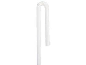 TRINKHALME  Flexi 21 cm weiss, geh&uuml;lst