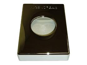 HYGIENEBEUTELSPENDER  verchromt, 135 x 95 x 32 mm