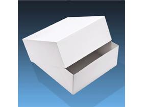 TORTENSCHACHTEL  32 x 32 x 12 cm, weiss