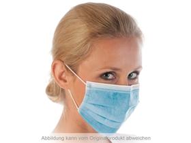 MUNDSCHUTZ  Mundschutz, PP-Vlies, 3-lagig, rosa