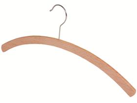 KLEIDERBUEGEL HOLZ  Holz ohne Steg Trio Set