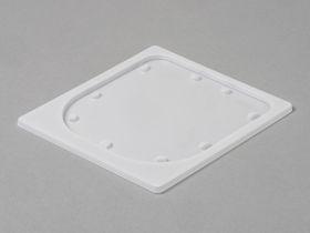 BEH&Auml;LTERDECKEL F&Uuml;R EISCR�ME  Beh&auml;lterdeckel Eiscr�me, milchig