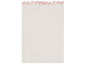 NOTIZBLOCK  A5, Recycling 65 gm2, 4 mm kariert