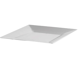 TELLER QUADRATISCH  230 x 230 x 18 mm, weiss, Kunststoff