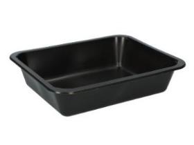 MENUSCHALE 1-TEILIG  PP, schwarz, 227 x 178 x 49 mm