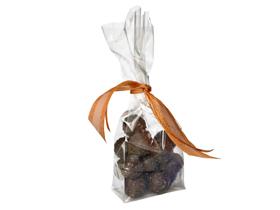 BLOCKBODENBEUTEL OPP  80 + 40 x 240 mm, OPP 40 my